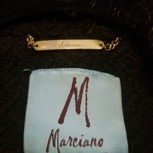 3/4 length black Guess coat